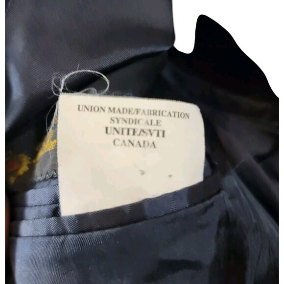 Loro Piana Brooks Brothers Blazer Mens 43L Brookwood Navy Blue Gold Buttons Wool - Picture 10 of 10